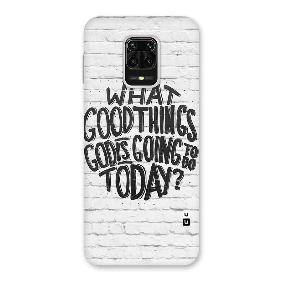 Wall Good Back Case for Poco M2 Pro