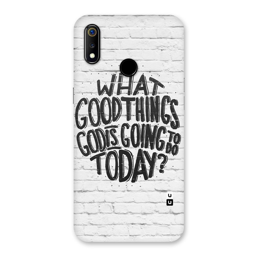 Wall Good Back Case for Realme 3
