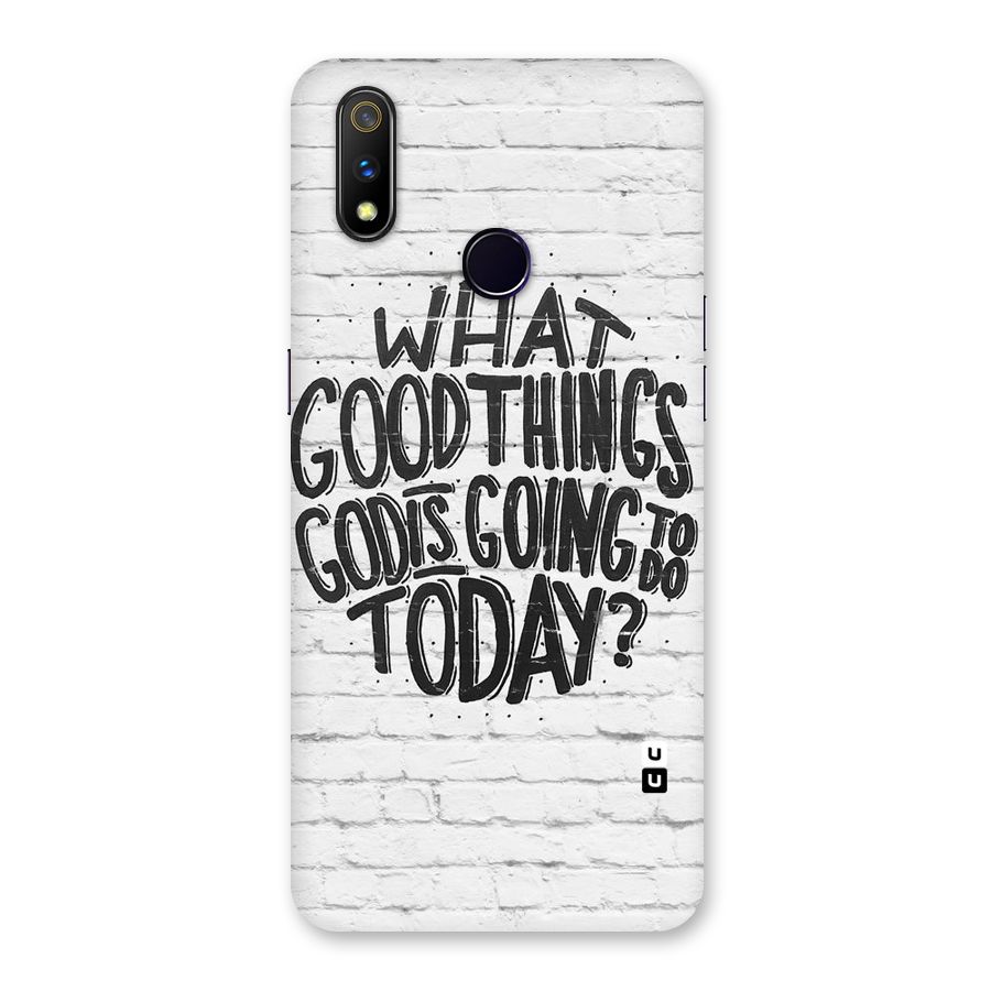 Wall Good Back Case for Realme 3 Pro
