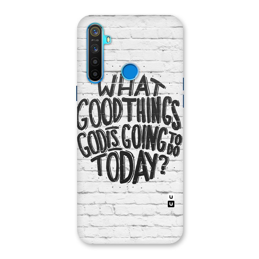 Wall Good Back Case for Realme 5