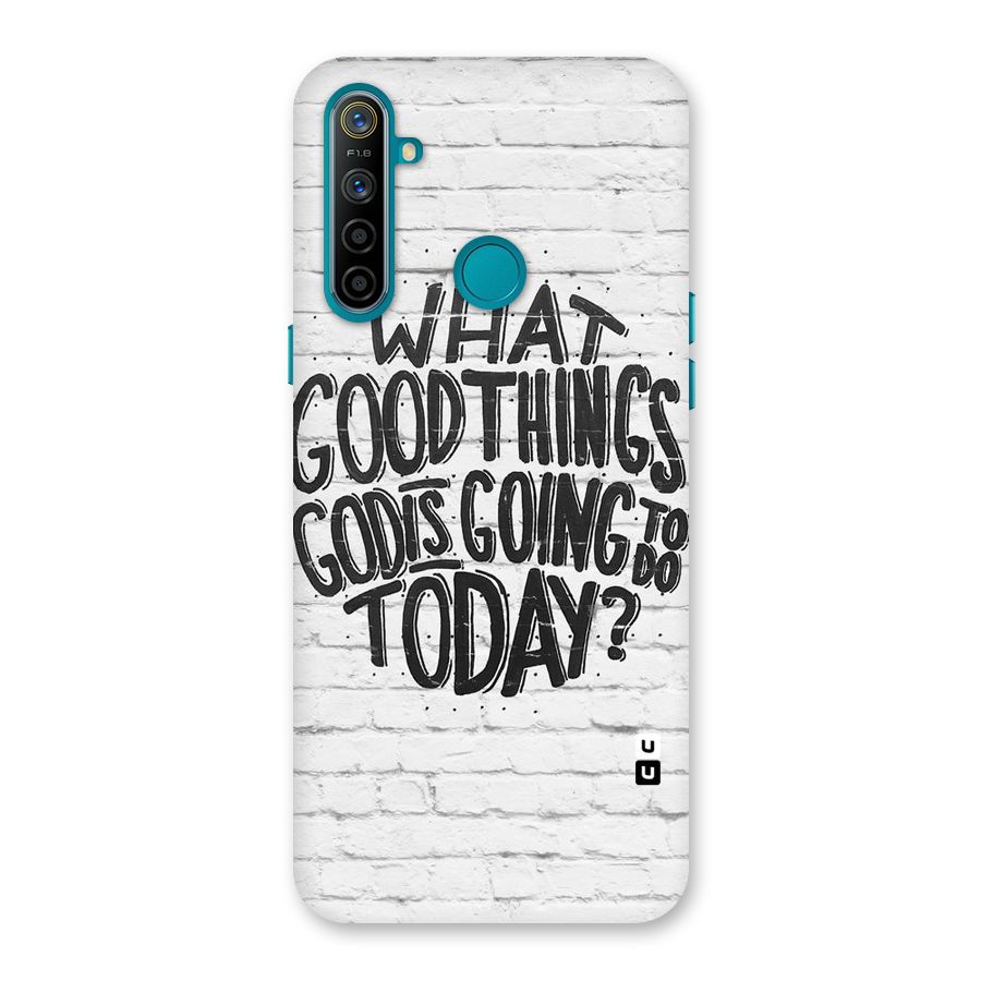 Wall Good Back Case for Realme 5i