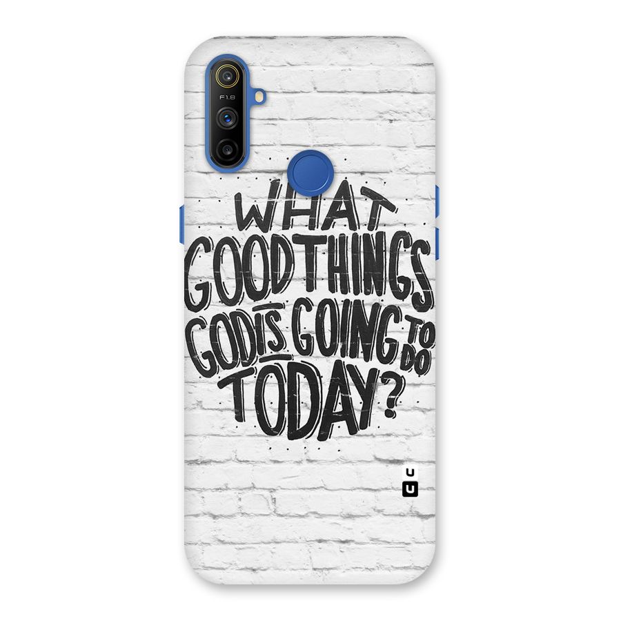 Wall Good Back Case for Realme Narzo 10A
