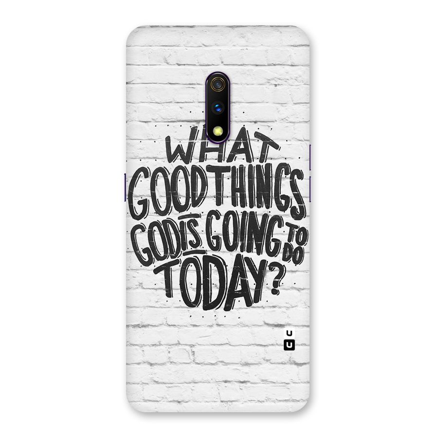 Wall Good Back Case for Realme X