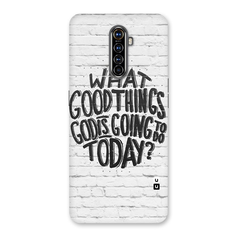 Wall Good Back Case for Realme X2 Pro