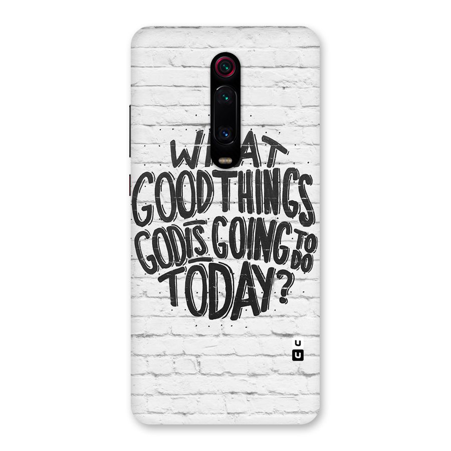 Wall Good Back Case for Redmi K20