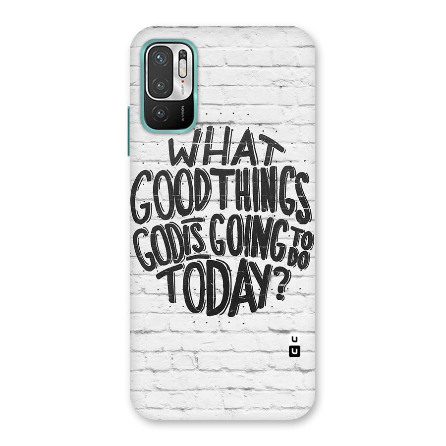Wall Good Back Case for Redmi Note 10T 5G