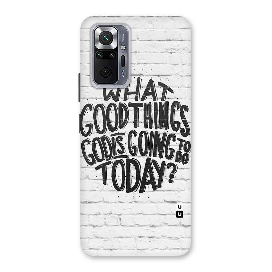 Wall Good Back Case for Redmi Note 10 Pro Max