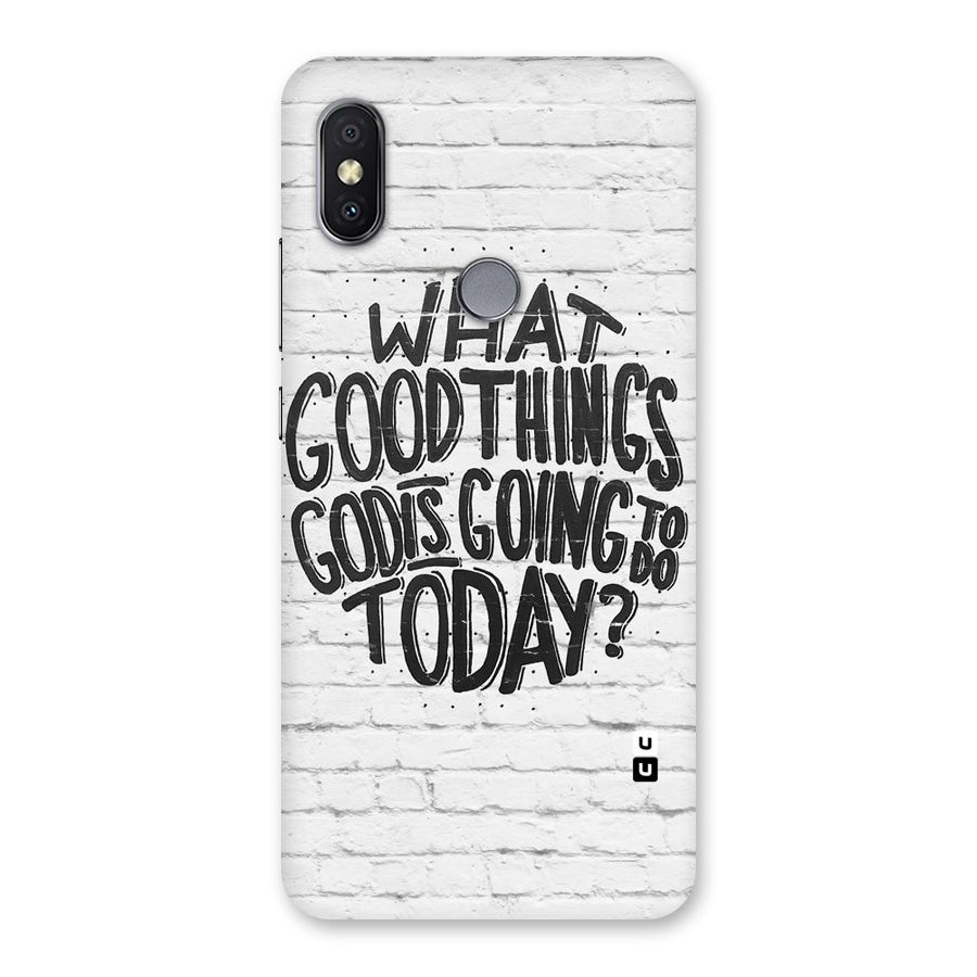 Wall Good Back Case for Redmi Y2