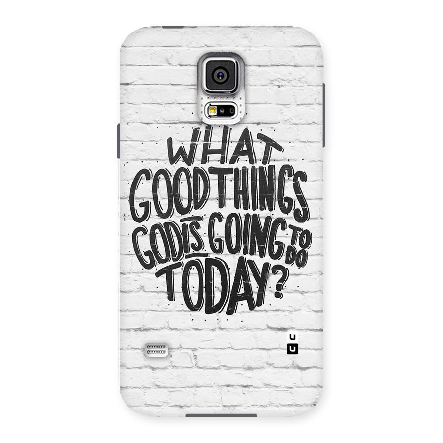 Wall Good Back Case for Samsung Galaxy S5