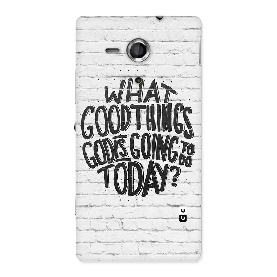 Wall Good Back Case for Sony Xperia SP