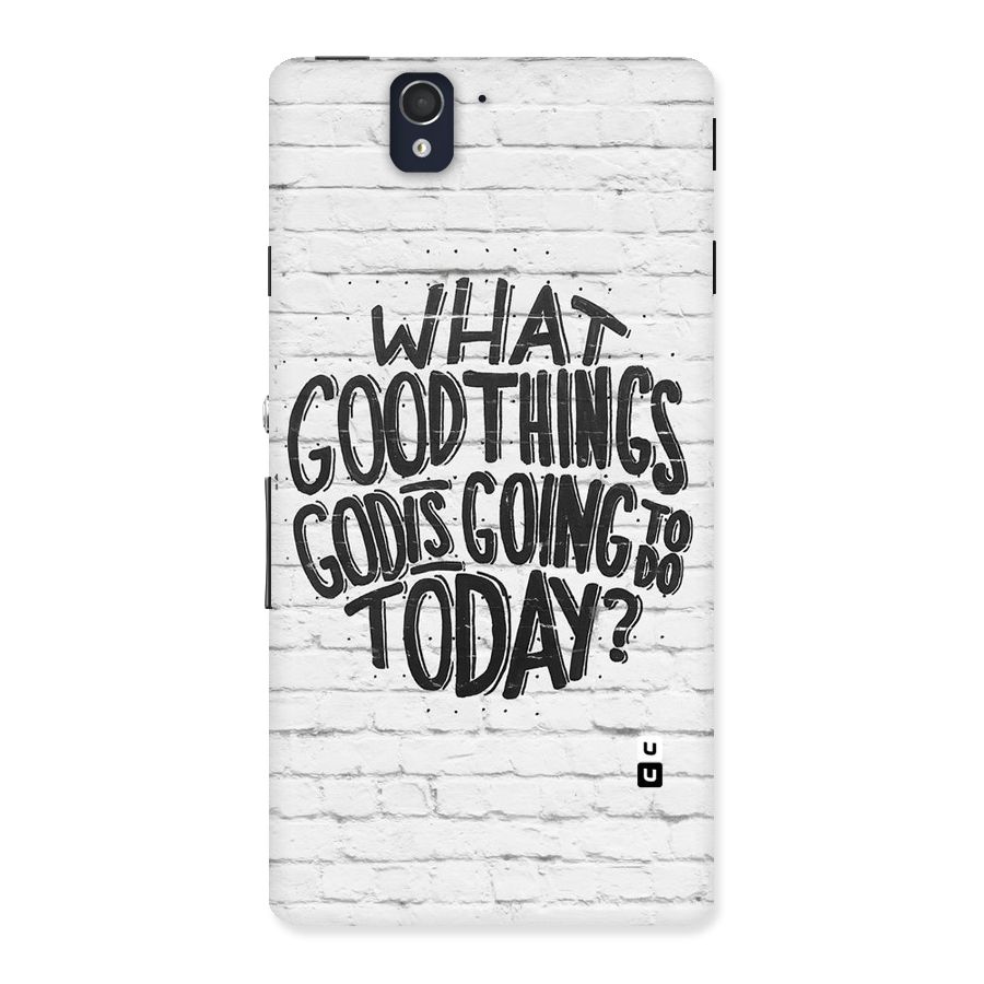 Wall Good Back Case for Sony Xperia Z