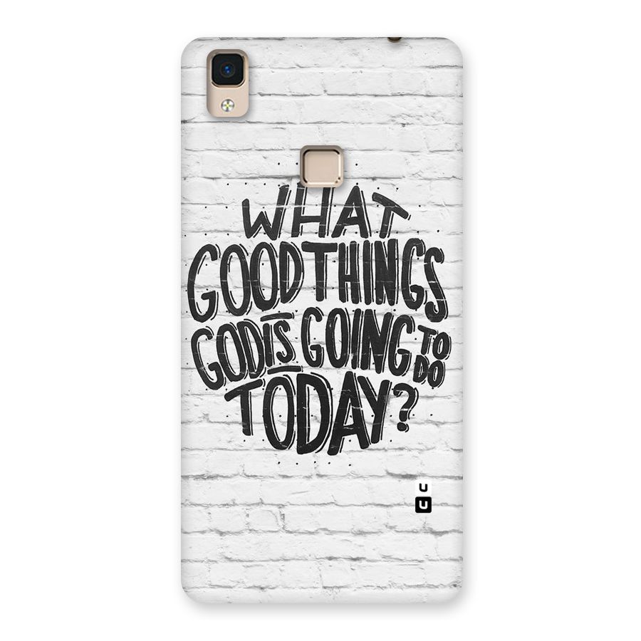 Wall Good Back Case for V3 Max