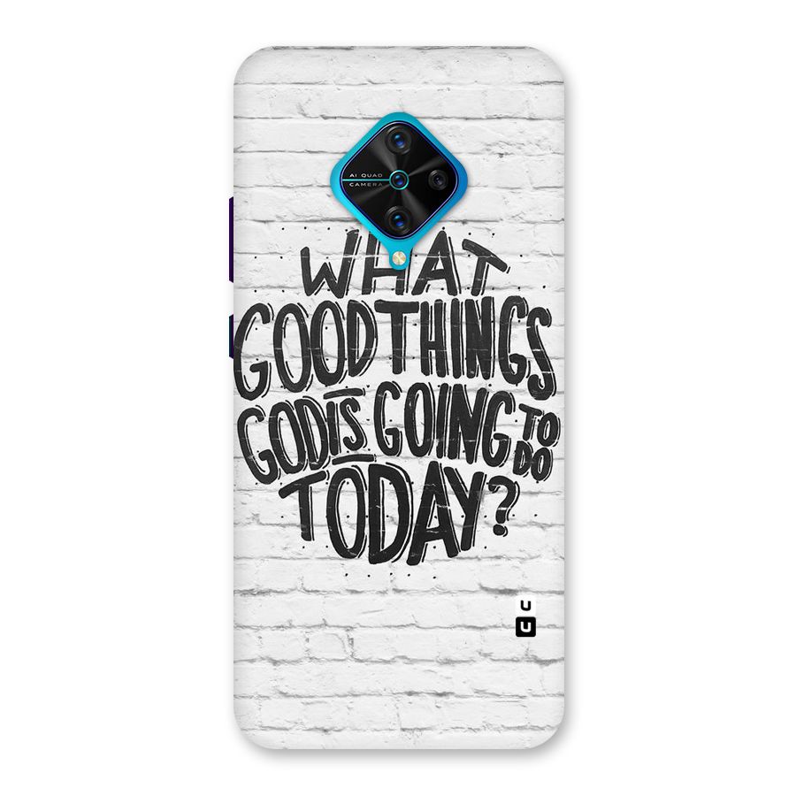 Wall Good Back Case for Vivo S1 Pro