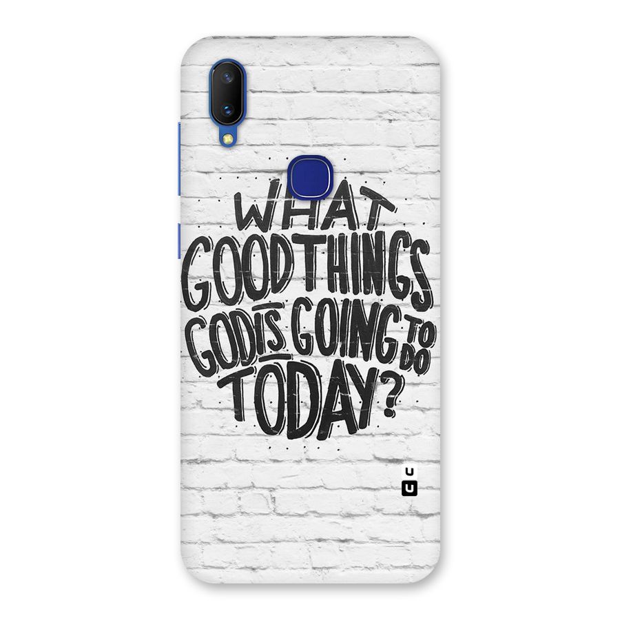 Wall Good Back Case for Vivo V11