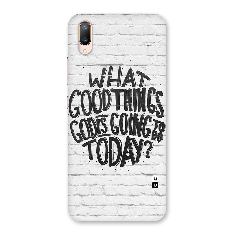 Wall Good Back Case for Vivo V11 Pro