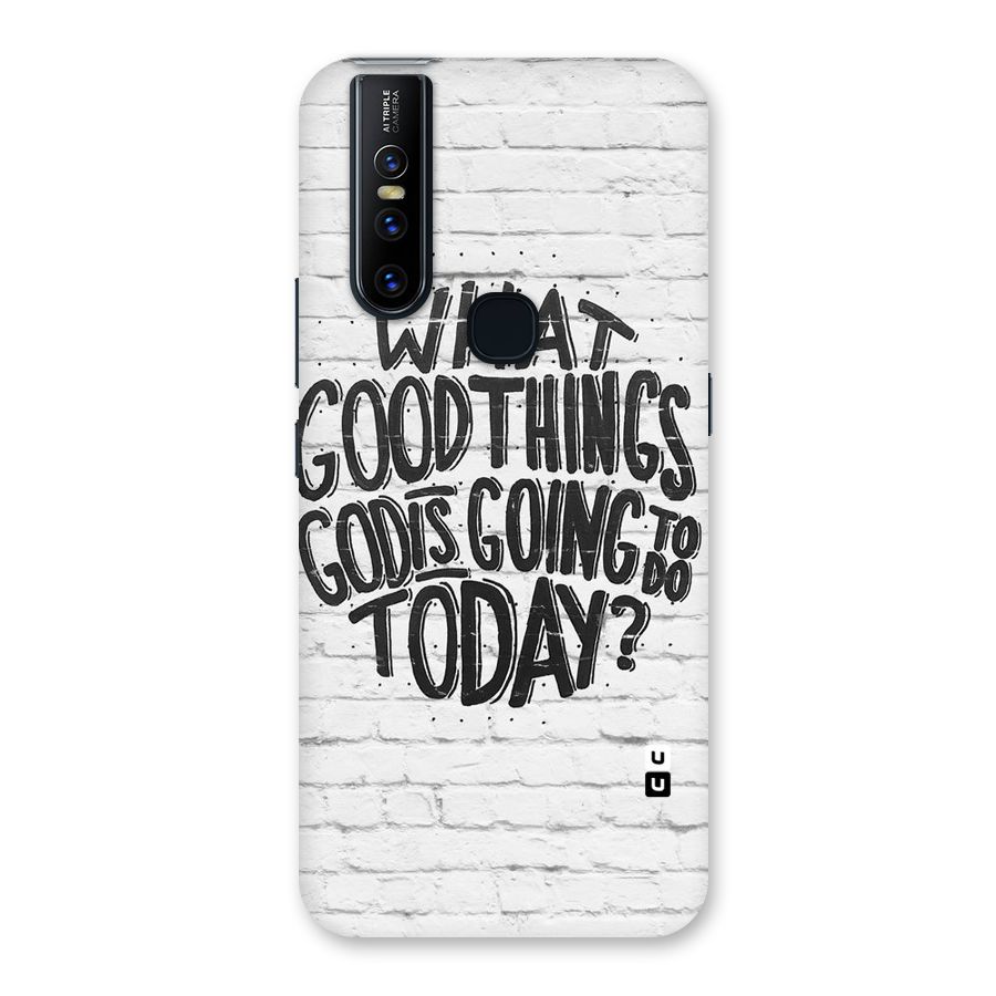 Wall Good Back Case for Vivo V15