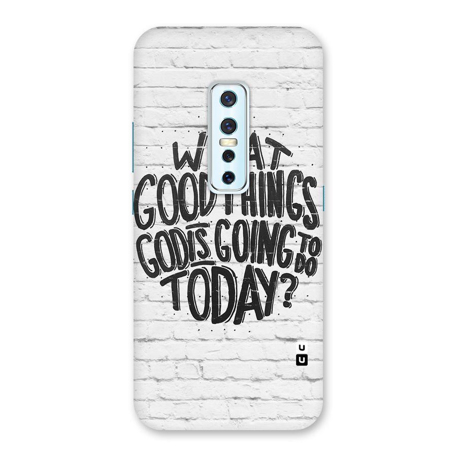 Wall Good Back Case for Vivo V17 Pro