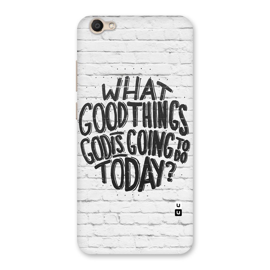 Wall Good Back Case for Vivo V5