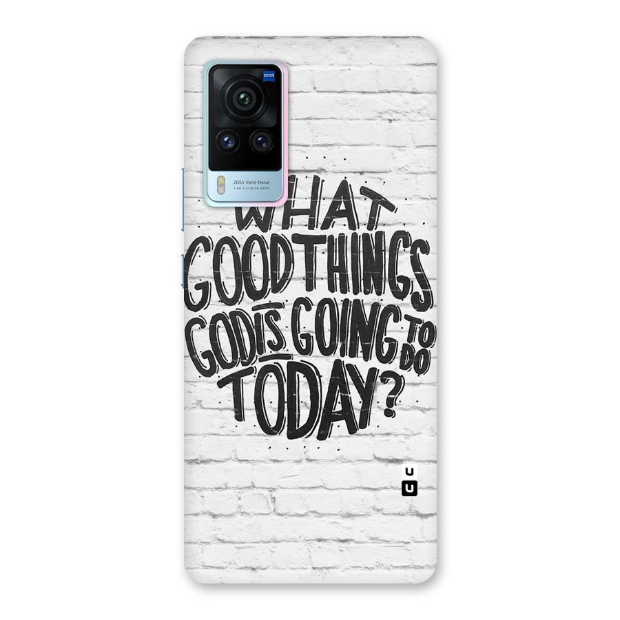 Wall Good Back Case for Vivo X60 Pro