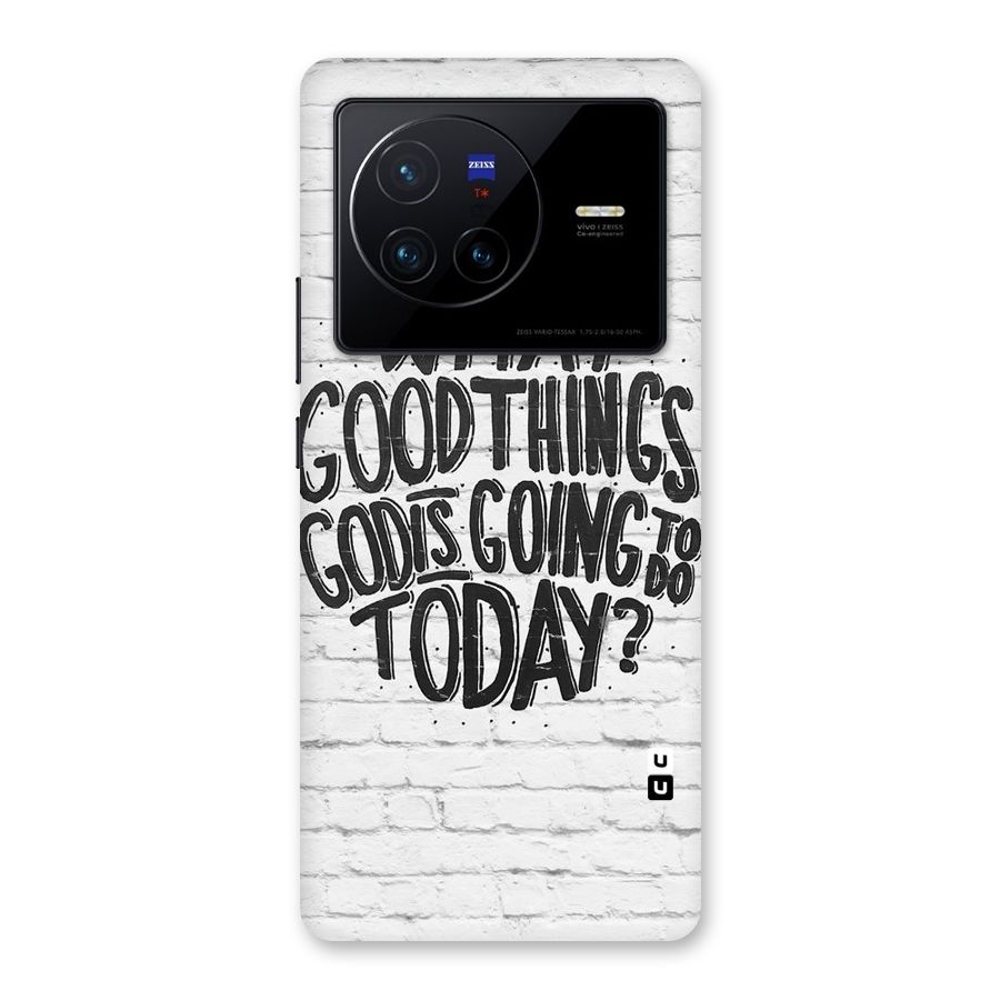 Wall Good Back Case for Vivo X80