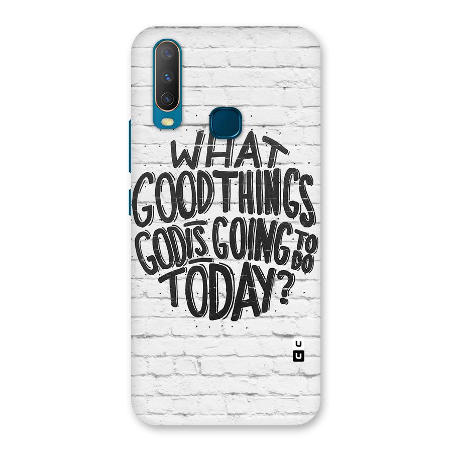 Wall Good Back Case for Vivo Y17