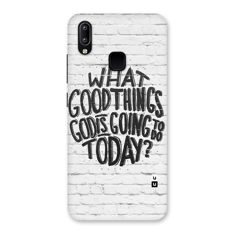 Wall Good Back Case for Vivo Y93