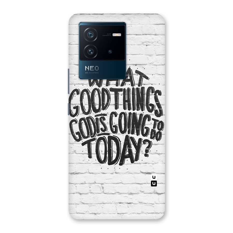 Wall Good Back Case for Vivo iQOO Neo 6 5G
