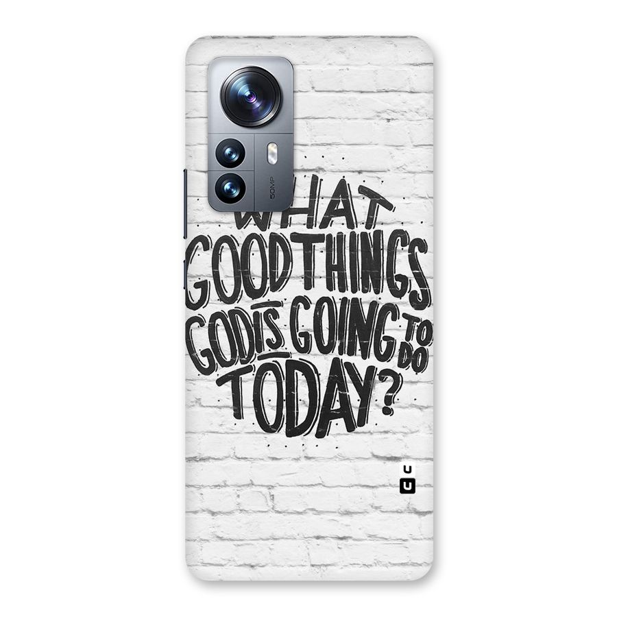 Wall Good Back Case for Xiaomi 12 Pro
