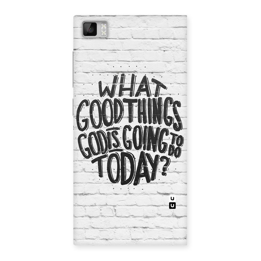 Wall Good Back Case for Xiaomi Mi3