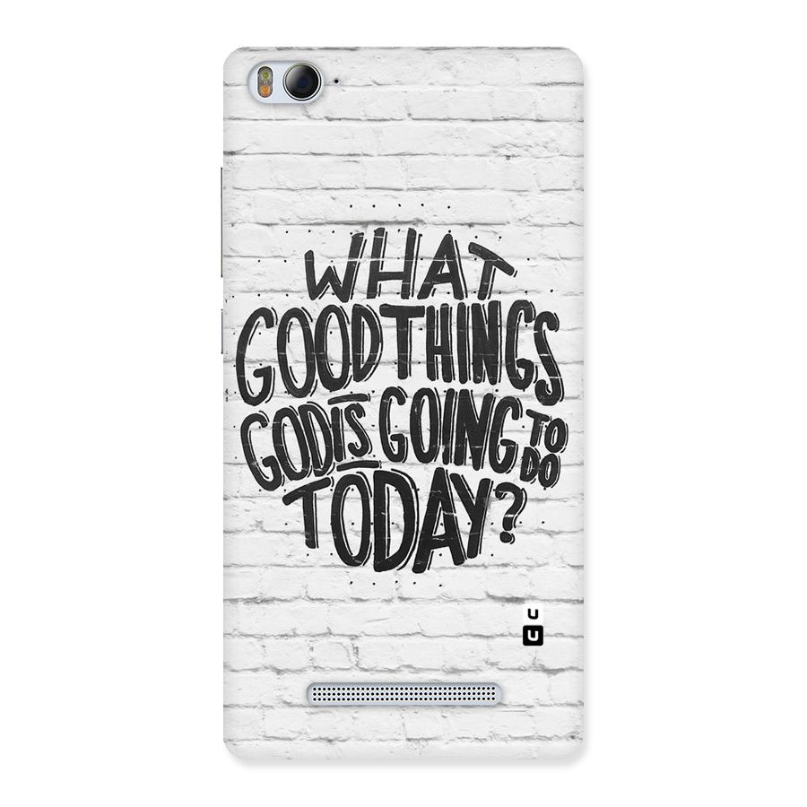 Wall Good Back Case for Xiaomi Mi4i