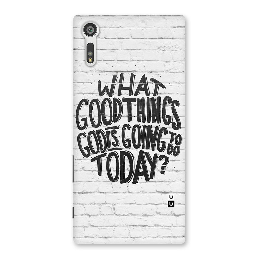Wall Good Back Case for Xperia XZ