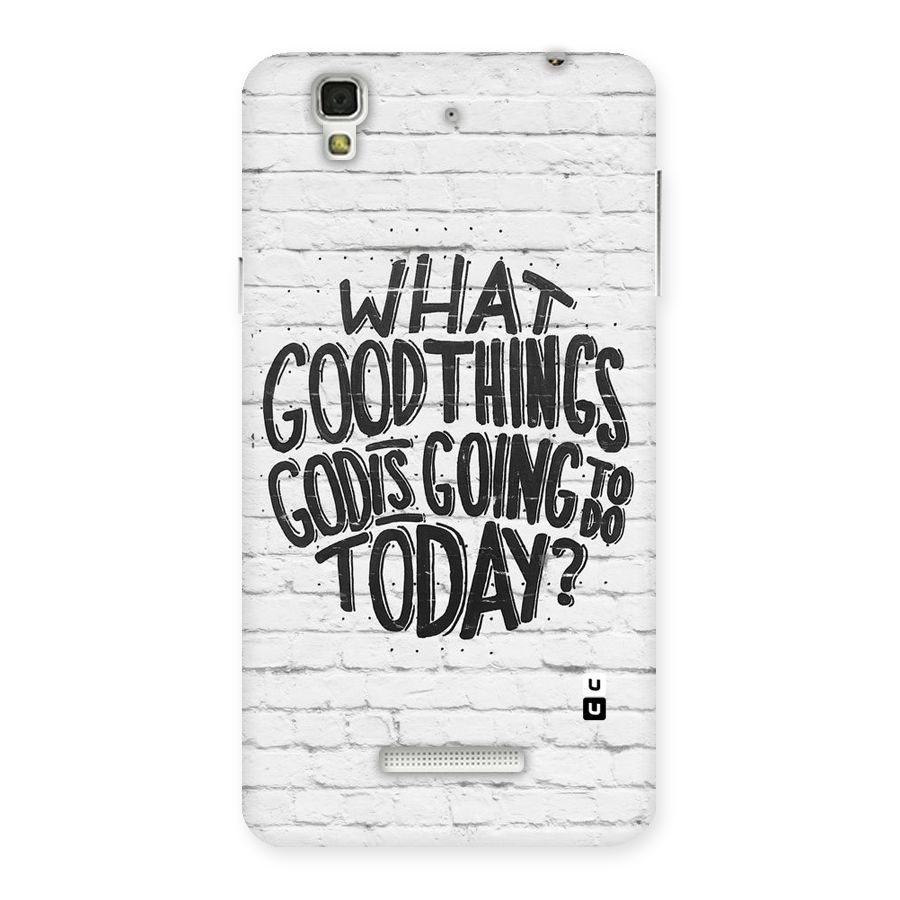 Wall Good Back Case for YU Yureka Plus