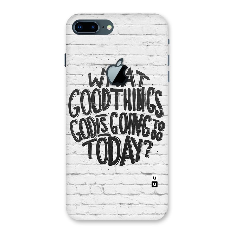 Wall Good Back Case for iPhone 7 Plus Apple Cut