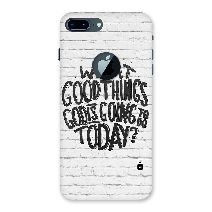 Wall Good Back Case for iPhone 7 Plus Logo Cut