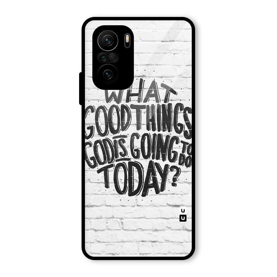 Wall Good Glass Back Case for Mi 11X Pro
