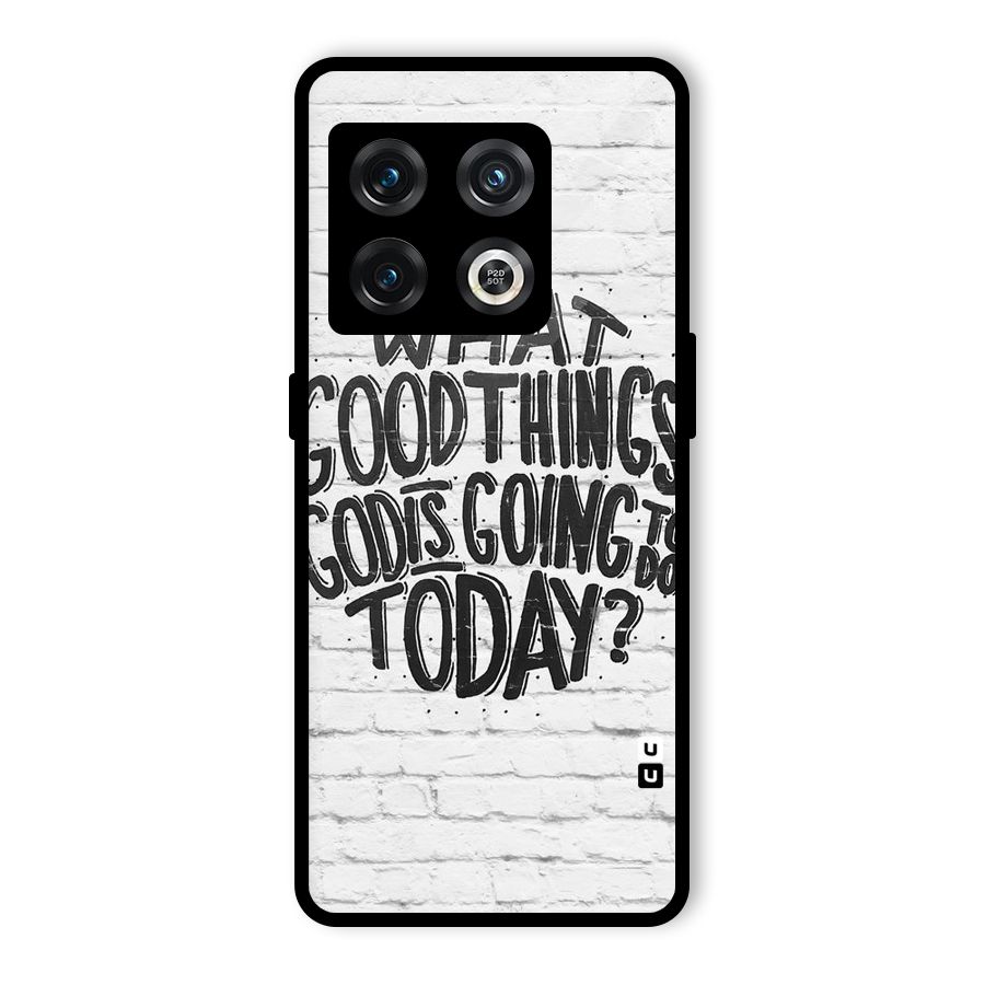 Wall Good Glass Back Case for OnePlus 10 Pro 5G