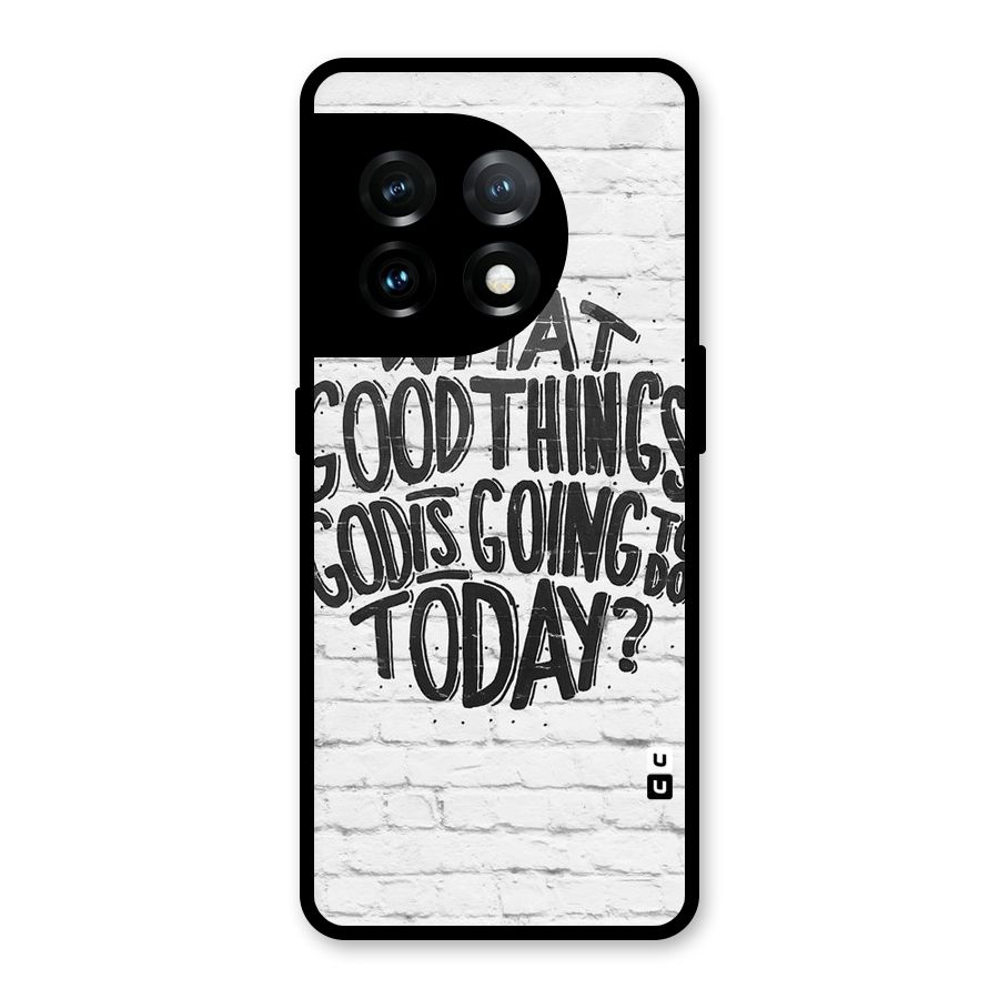 Wall Good Glass Back Case for OnePlus 11