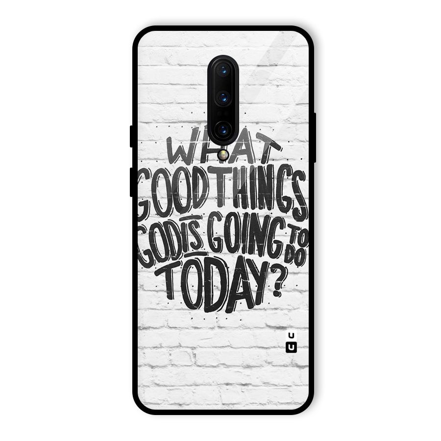 Wall Good Glass Back Case for OnePlus 7 Pro