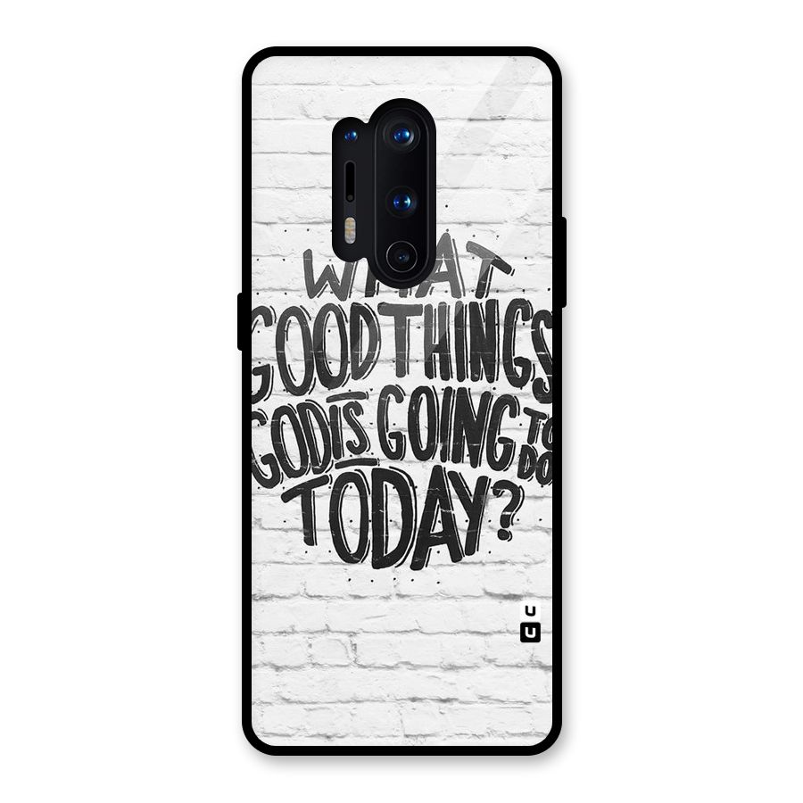 Wall Good Glass Back Case for OnePlus 8 Pro