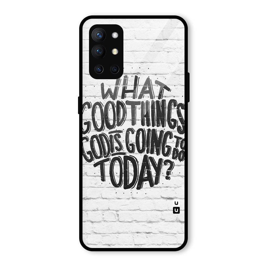Wall Good Glass Back Case for OnePlus 9R