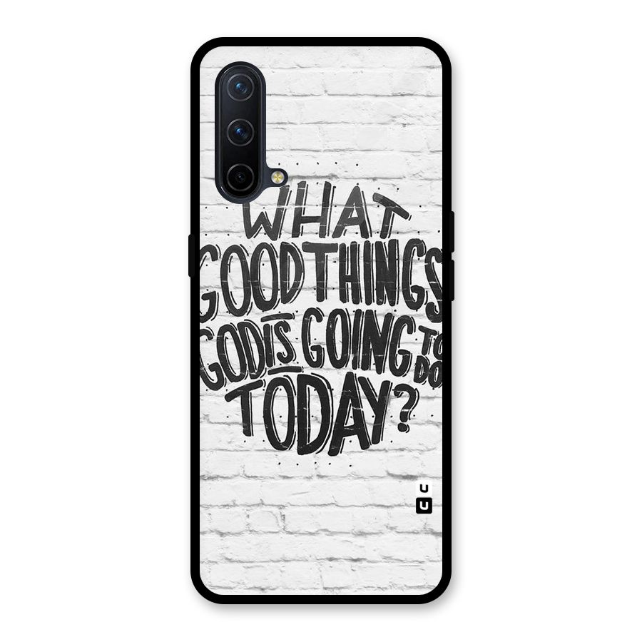 Wall Good Glass Back Case for OnePlus Nord CE 5G