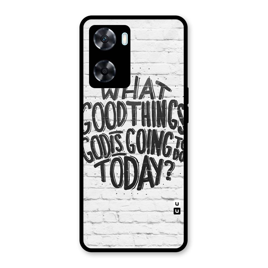 Wall Good Glass Back Case for Oppo A77