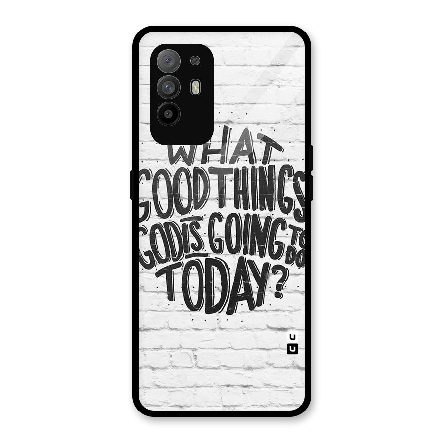 Wall Good Glass Back Case for Oppo F19 Pro Plus 5G