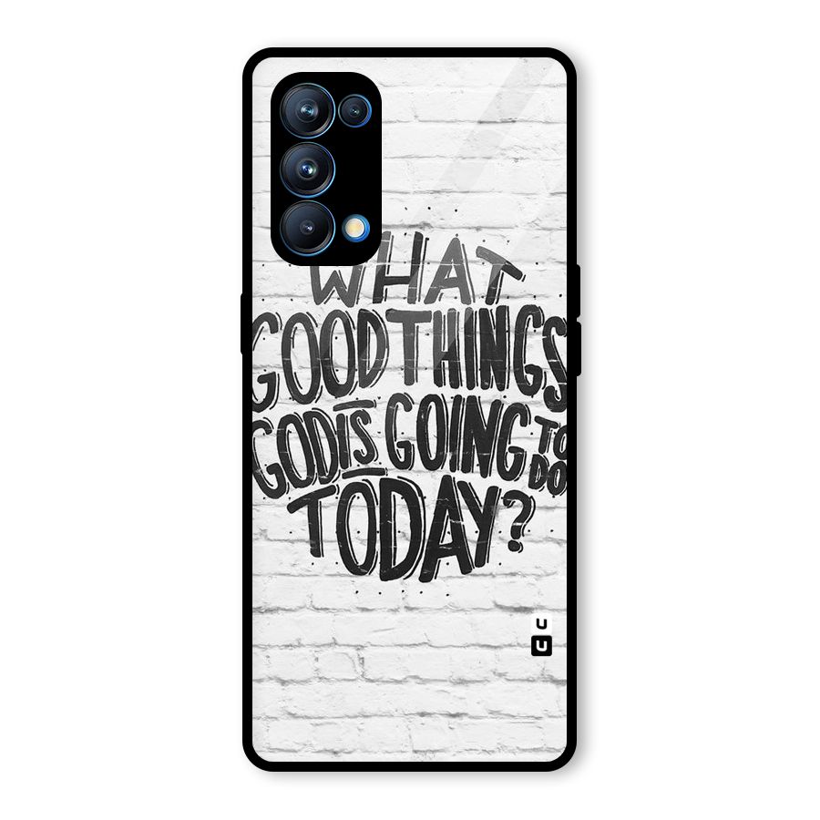 Wall Good Glass Back Case for Oppo Reno5 Pro 5G