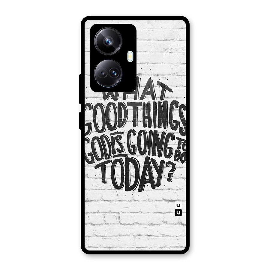 Wall Good Glass Back Case for Realme 10 Pro Plus