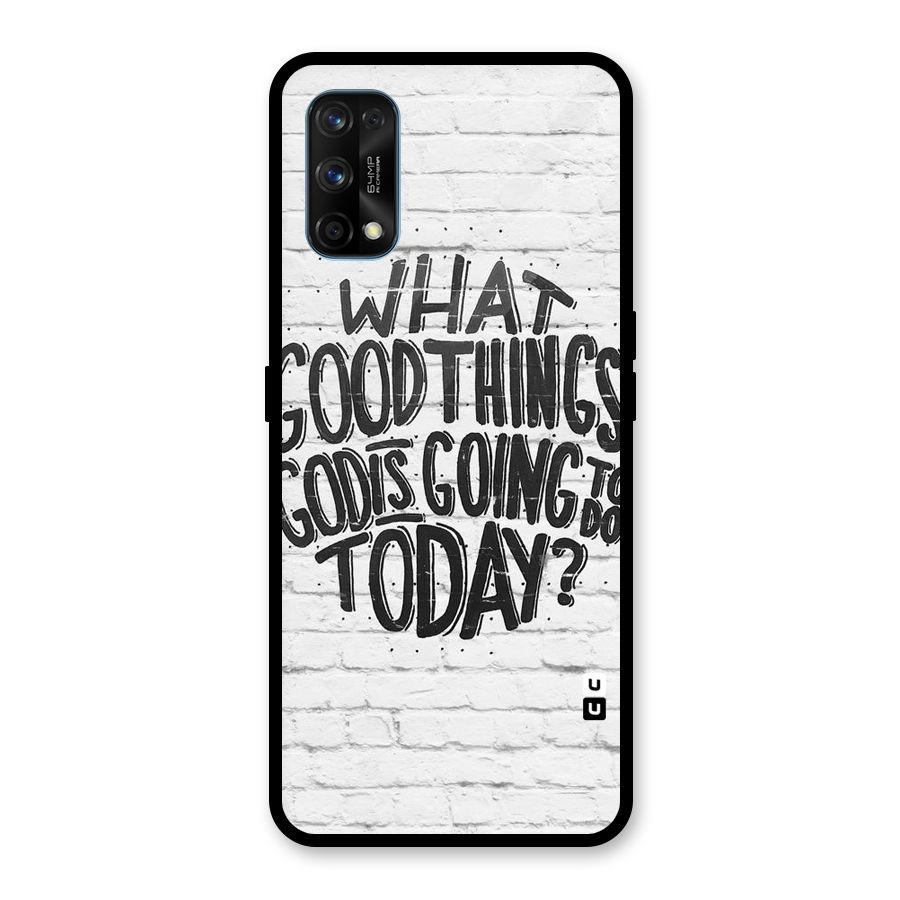 Wall Good Glass Back Case for Realme 7 Pro