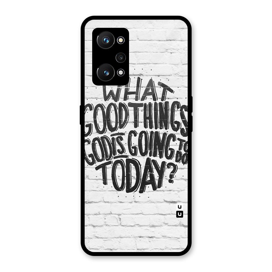 Wall Good Glass Back Case for Realme GT Neo 3T