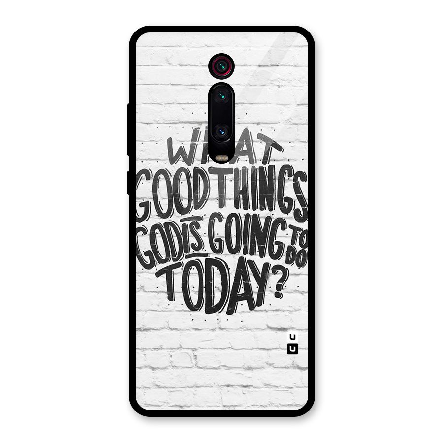 Wall Good Glass Back Case for Redmi K20 Pro