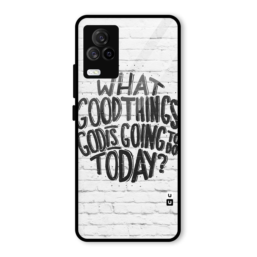 Wall Good Glass Back Case for Vivo iQOO 7 Legend 5G