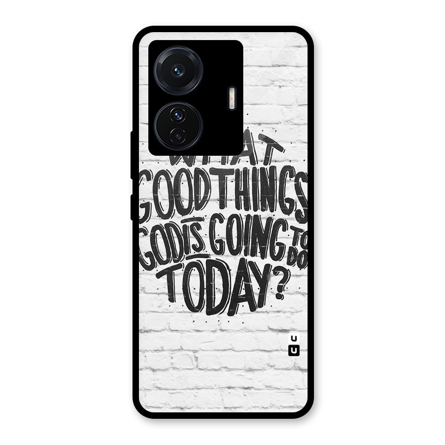Wall Good Glass Back Case for Vivo iQOO Z6 Pro